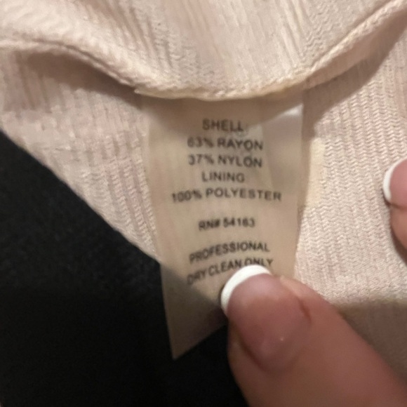 Calvin Klein Black Laser Cut Geometric Design Bodycon Dress, size Large - Picture 6 of 9